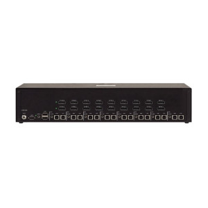 Black Box KVS4-2008VX Secure KVM Switch, 8-Port, Dual Monitor, DisplayPort, CAC